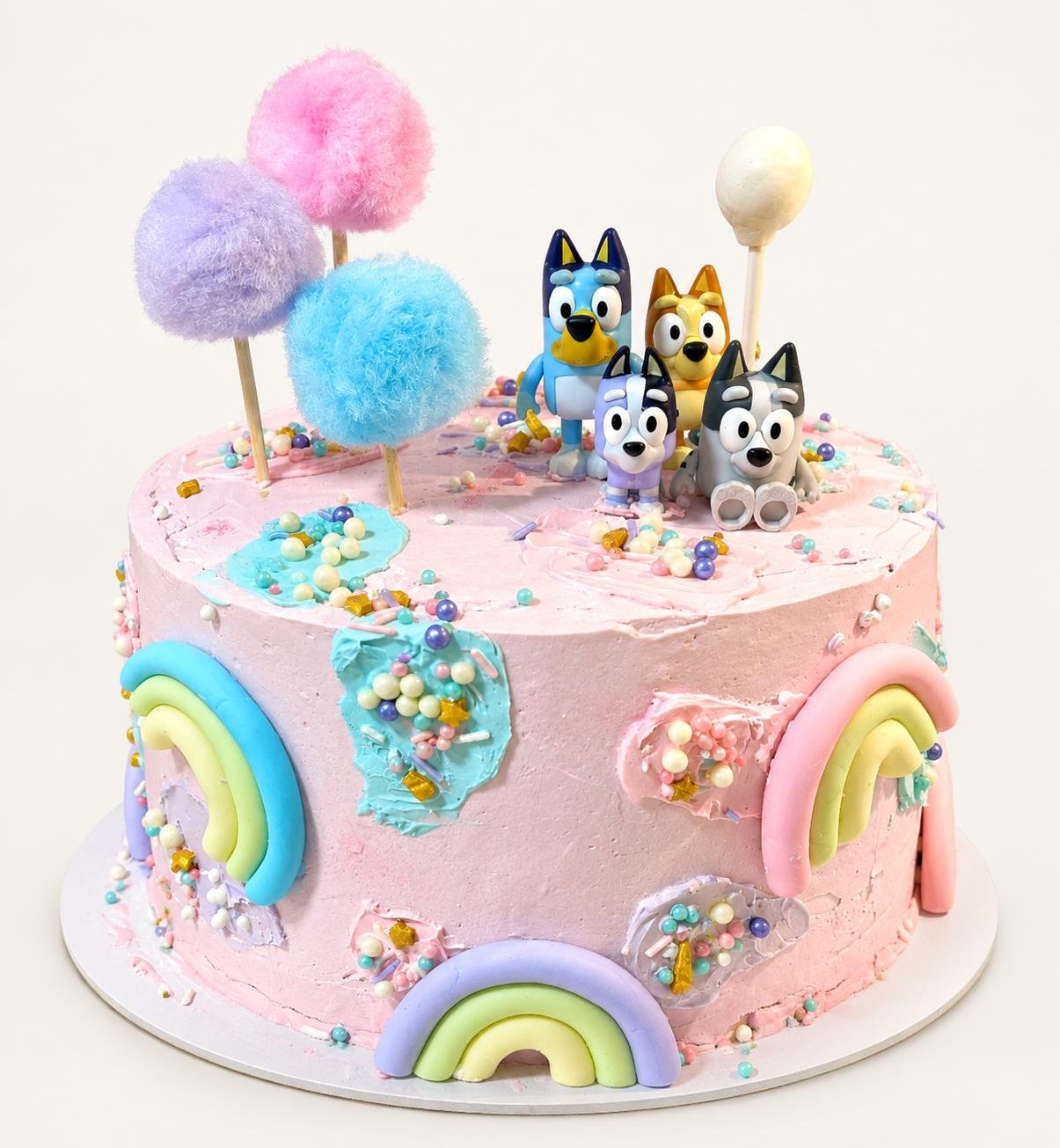 Bluey-Themed Birthday Cake - Ayorah Bake House Saskatoon