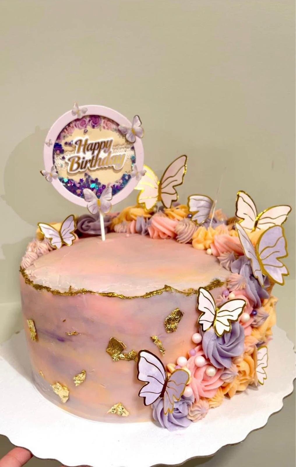 Custom Fairy-Themed Cake - Ayorah Bake House Saskatoon